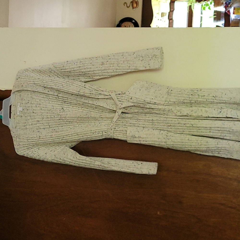 Westport long grey sweater